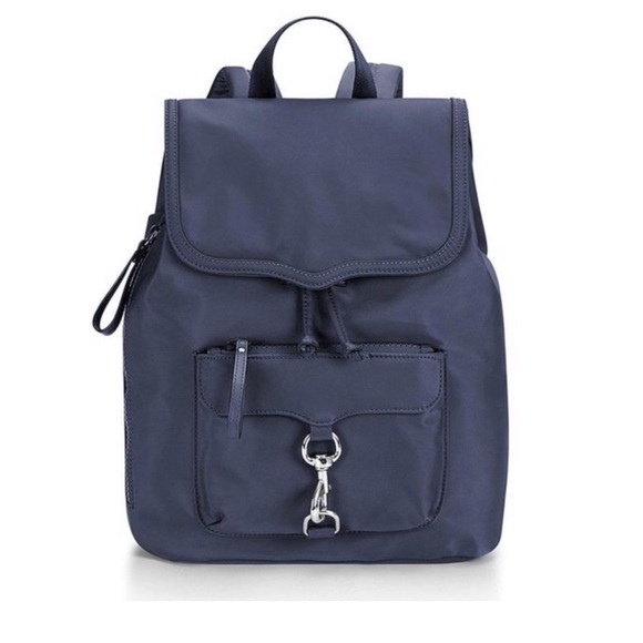 Rebecca Minkoff Handbags - Rebecca Minkoff Bikeshare Nylon Backpack Navy Blue